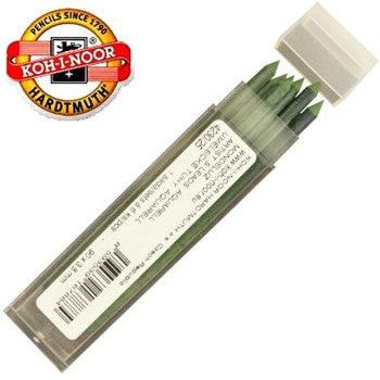 Mina Grafite Aquarelável Koh I Noor 3.8mm 25 Verde Inglês Escuro